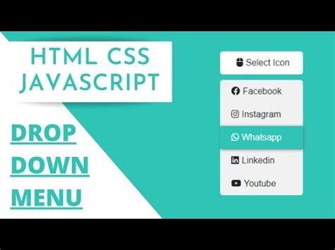 Context Page with Drop Down Menu JavaScript に対する画像結果