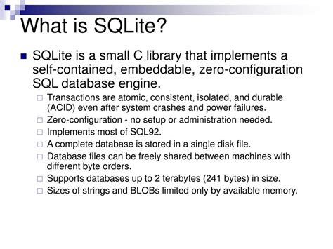 Image result for SQLite and .Net