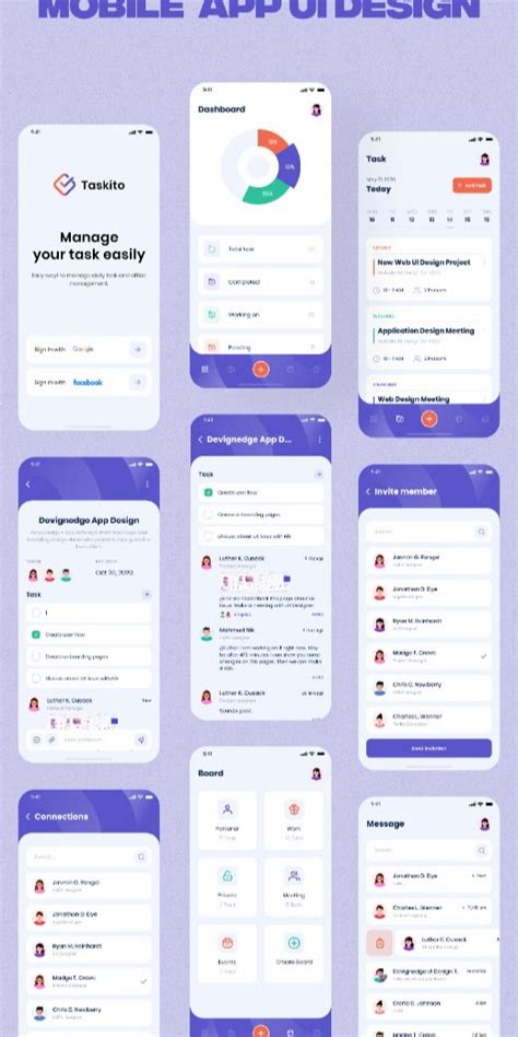 Image result for Task Management Mobile App Detail UI