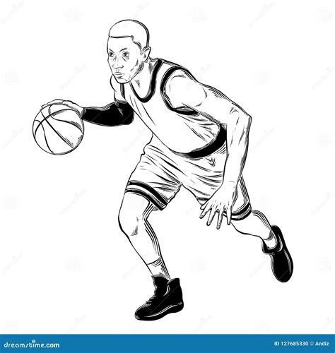 Image result for Playing Basketball Drawing