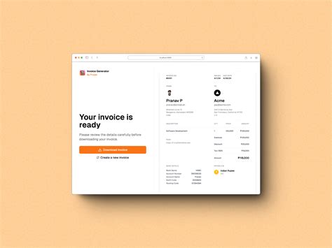 Image result for Invoice Generator Mobile Application Design