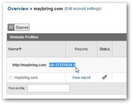 Image result for Google Analytics Tracking Code Location