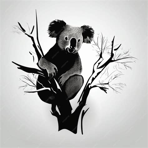 Koala Sitting in Tree No Background に対する画像結果