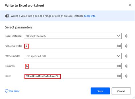 Image result for Power Automate Desktop Write to Excel Worksheet