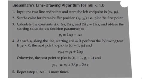 Toradh íomhá ar Bresenham Line Drawing Algorithm PDF
