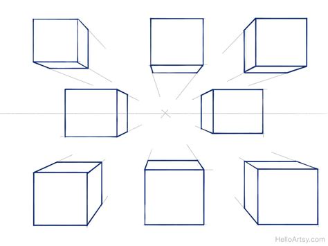 Perspective Drawing for Beginners - [EASY] perspective basics for beginners
