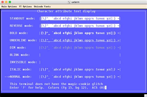 Toradh íomhá ar Unix Xterm Command