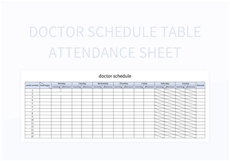 Image result for Time Table Doctor Template Web HTML