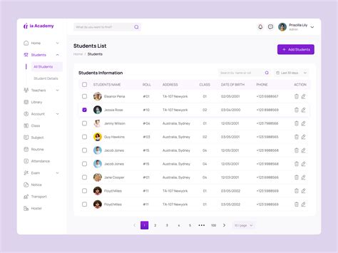 Image result for UI Design FAQ School Management