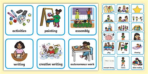 Image result for Free Classroom Visual Timetable