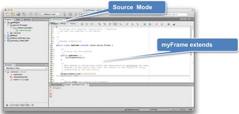 Simple GUI Java Application に対する画像結果
