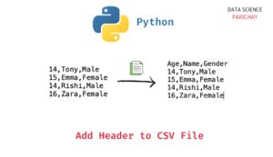 Image result for Python Programme for Adding Embedded Data in CSV File
