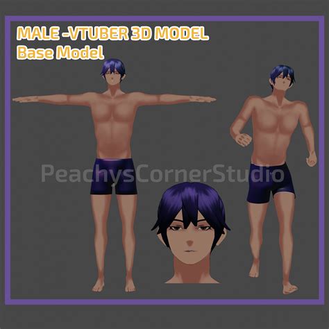 Résultat d’images pour Vtuber Model 3D Base