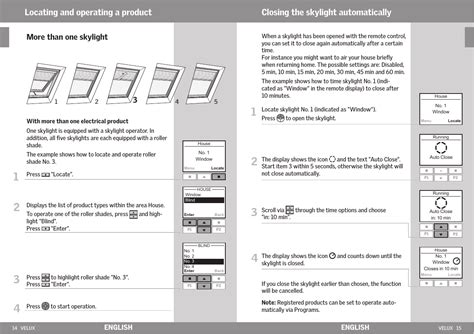 How to Reset a VELUX Remote Control に対する画像結果