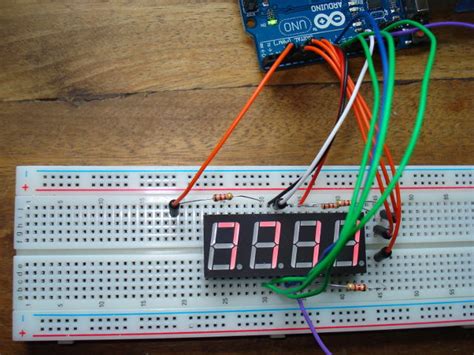 Image result for 4 Digit 7-Segment Arduino