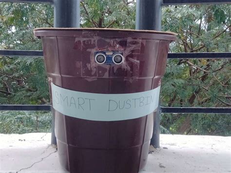 Image result for Smart Dustbin with QR Code Scanner