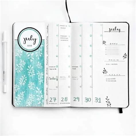 Image result for Stuff to Put in Bullet Journal Month