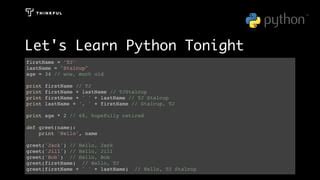 Let's Learn Python に対する画像結果