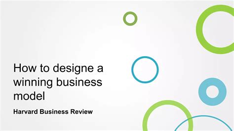 Image result for How to Design a Winning Business Model