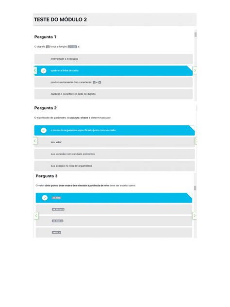Cisco Python PE1 Module 1 Test に対する画像結果