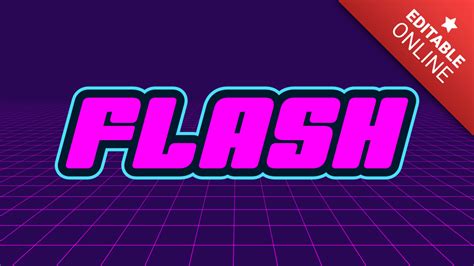 Toradh íomhá ar Flash Text