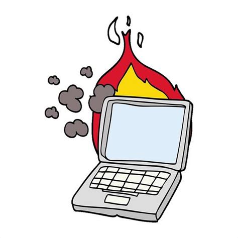 Image result for Broken Computer Drawing