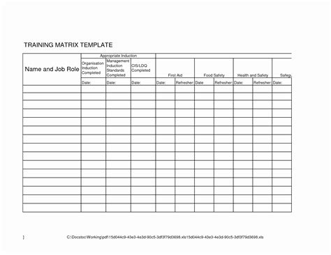 Image result for Employee Training Tracking Form