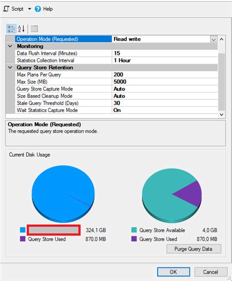 Afbeeldingsresultaten voor Query Store SSMS