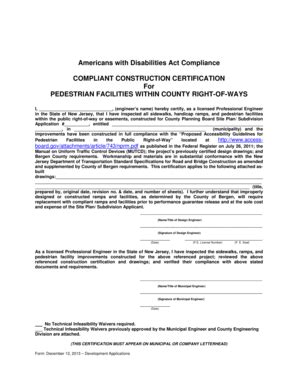 Image result for NJ Ada Form