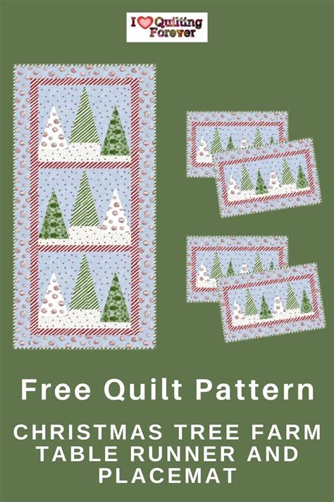 Afbeeldingsresultaten voor Free Pattern for Christmas Tree Table Runner