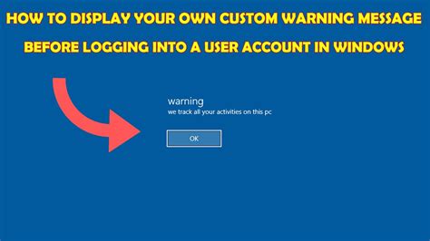 Image result for MS Windows Warning Message