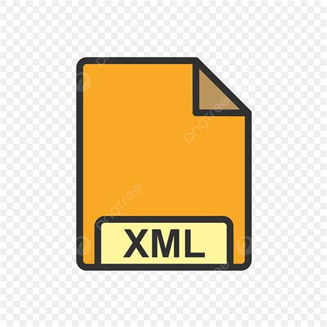 Toradh íomhá ar XML File Icon PNG