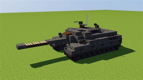 Afbeeldingsresultaten voor Tank Minecraft Build