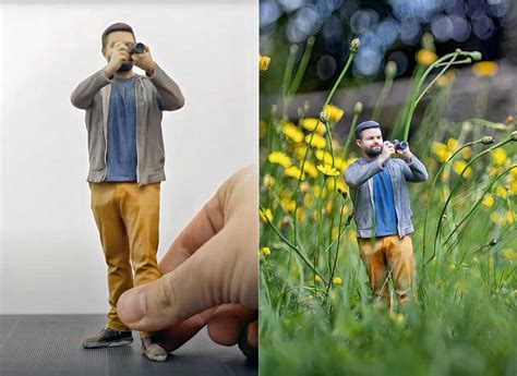 Toradh íomhá ar Miniature Objects 3D Printer