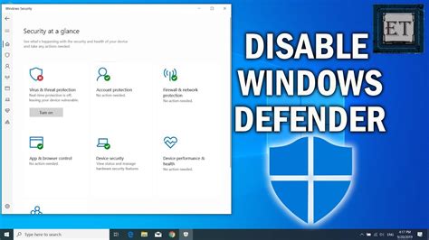 Image result for How to Uninstall Windows Defender