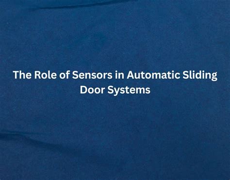 Image result for Sliding Door Sensor Saudi Arabia