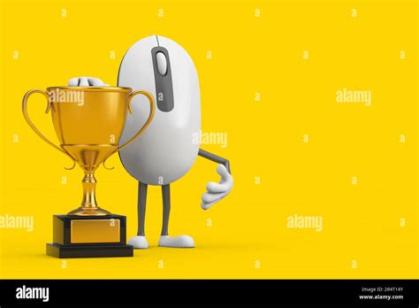 Image result for Cartoon Golden Computer Mouse