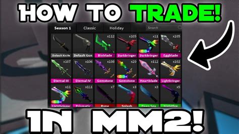 How To Trade in MM2 (GUIDE) - YouTube