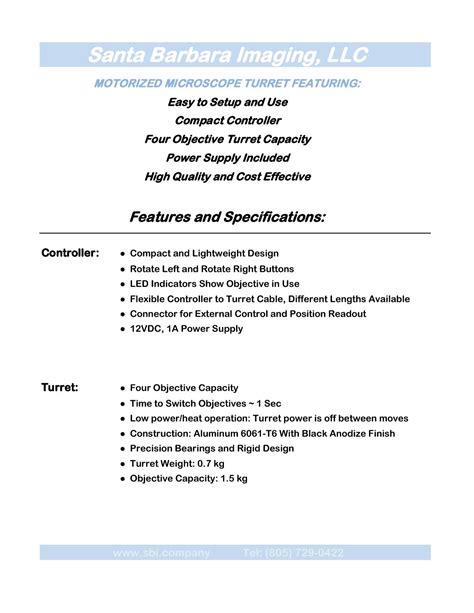 Modular Microscope Turret に対する画像結果