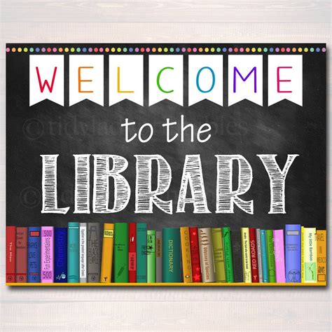 Image result for Library Book Sign