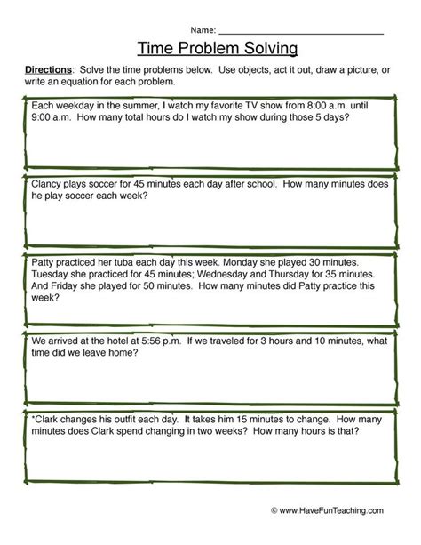 Image result for Time Word Problems Grade 2 Worksheets