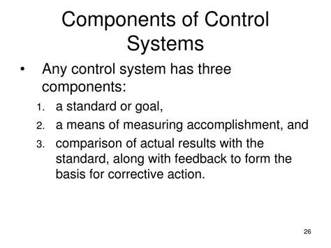 Image result for Key Components of Control System
