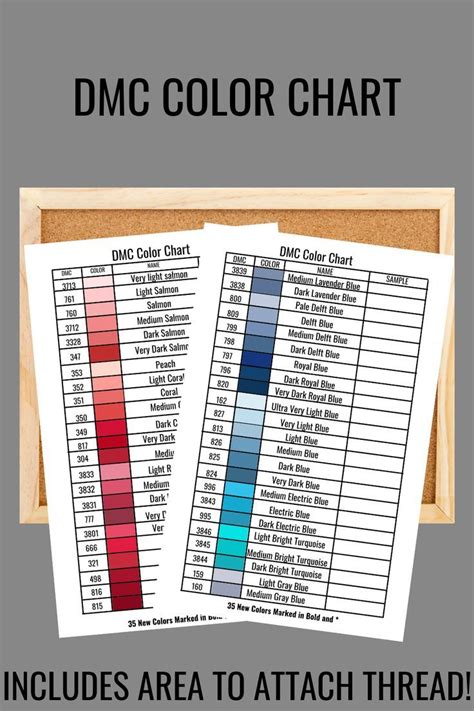 Image result for DMC Embroidery Thread Color Chart