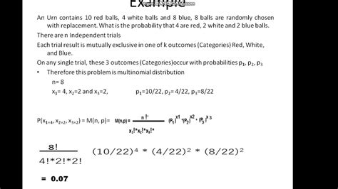 Image result for Multinomial Distribution Equation