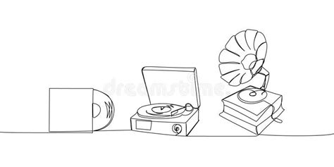 Toradh íomhá ar Continuous Line Drawing Record Album