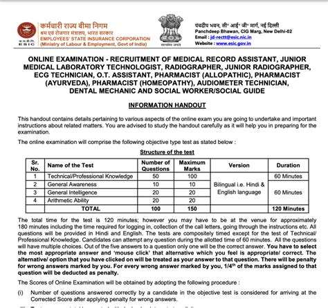 Image result for ESIC Question Paper