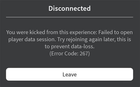 Afbeeldingsresultaten voor Error Code 267 Whitelisted