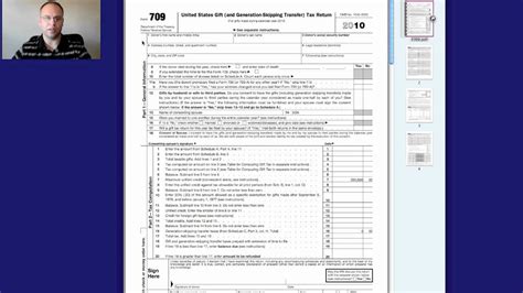 Image result for IRS Form 709 Examples