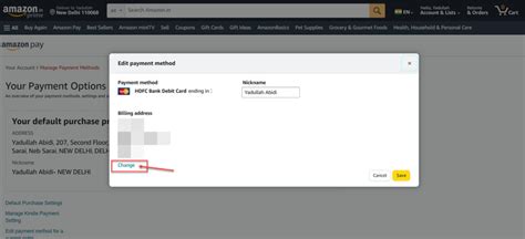 Image result for Check Billing Address Amazon