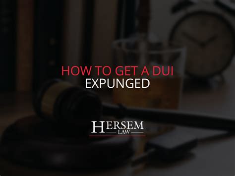 Image result for How to Get DUI Expunged